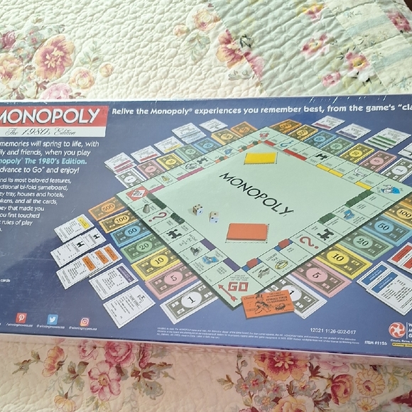 Monopoly 1980s Edition Board Game - Picture 4 of 4